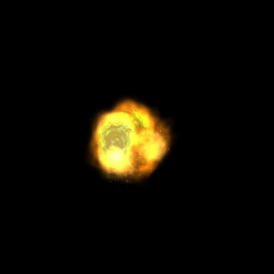 simple explosion tga-sequence